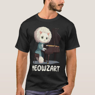 Klassische Musik Meowzart Katzenwitz T-Shirt