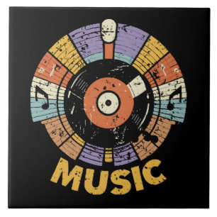 klassische Musik Retro Fliese