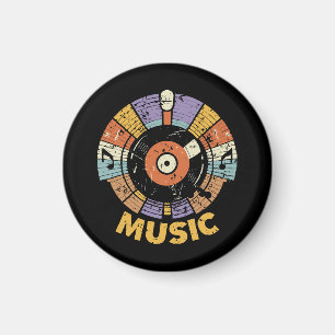 klassische Musik Retro Magnet