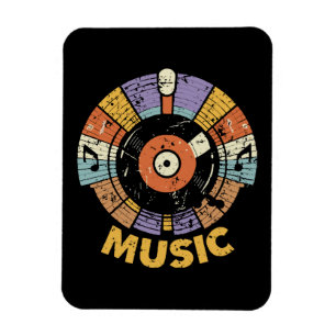 klassische Musik Retro Magnet
