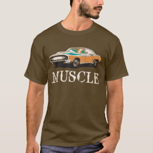 Klassische Muskeln T-Shirt