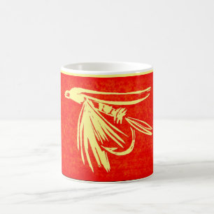 Klassische Nassfliegenmidge Trout Fly Tasse