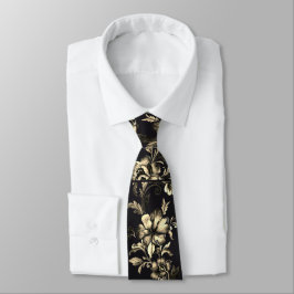 Klassische Navy-gelbe Herren-Krawatte – Elegantes Krawatte