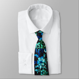 Klassische Navy grün & blau Herren Krawatte – Eleg