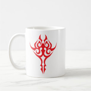 Klassische ornamentale Blumenrahmeneleganz Kaffeetasse