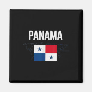 Klassische Panama-Flagge Land Familie Urlaub Jubel Magnet