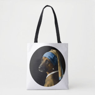 Klassische Perlen-Porträt-inspirierte Deutsche Sch Tasche
