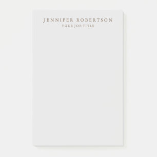 Klassische Personalisierte kundenspezifische Minim Post-it Klebezettel