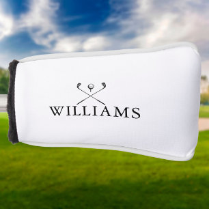 Klassische personalisierte Namensgolfschläger Golf Headcover