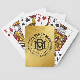 Klassische Playing Cards für Black Man Spielkarten