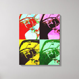 Klassische Pop Kunst Leinwanddruck