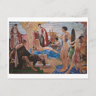 Klassische Postkarte