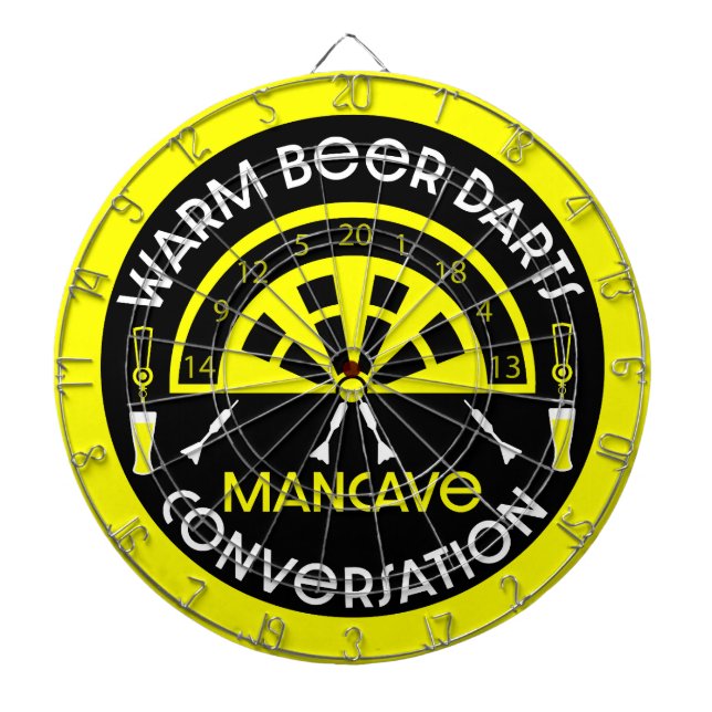 Klassische Pub Darts Dartscheibe (vorne)