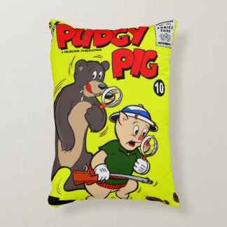 Klassische PUDGY PIG Comic-Kissen Dekokissen