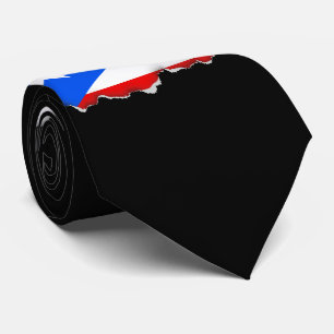 Klassische puerto-rikanische Flagge Krawatte