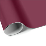 Klassische Retro Solid Color Blank Bordeaux Vintag Geschenkpapier<br><div class="desc">Elegante moderne Coole klassische Retro Solid Color Blank Bordeaux Vintage Vorlagenhandwerk & Party liefert Geschenkartikel / 10 cm x 2, 5 m Geschenkpapier.</div>