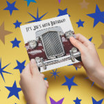 Klassische Retro Vintage Geburtstagsparty Einladun Einladung<br><div class="desc">Alt aber klassisch und so gut wie neu! Ein Vintages Automobil-Thema für den klassischen Typ zu einem Geburtstag oder Ruhestand feiern. Personalisieren Sie es mit Ihrem eigenen Text oder klicken Sie auf die Schaltfläche "Anpassen", um zum Design-Tool zu gelangen, mit dem Sie den Schriftart, die Schriftgröße, die Schriftfarbe, die Textpositionierung...</div>