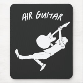 Klassische Rock Air Gitarre Mousepad