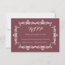 Klassische romantische Rosenholz-Hochzeit mit aufw