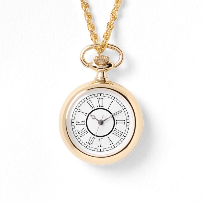 Klassische römische Zahl Armbanduhr (Vorderseite)