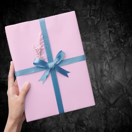 Klassische Rose Solid Color Geschenkpapier