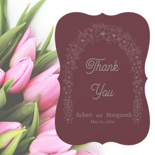 Klassische rote Hochzeitstor Blumen 