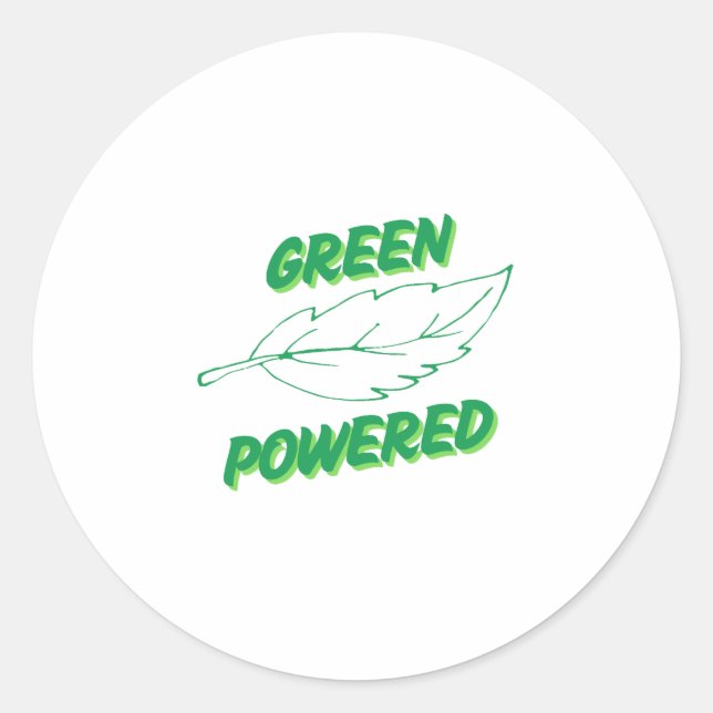 Klassische Round Stickers (Vorderseite)