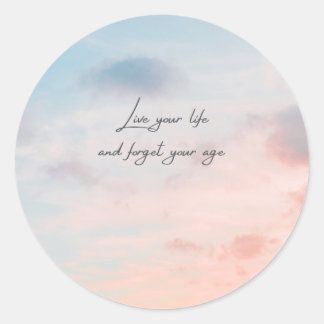 Klassische Round Stickers