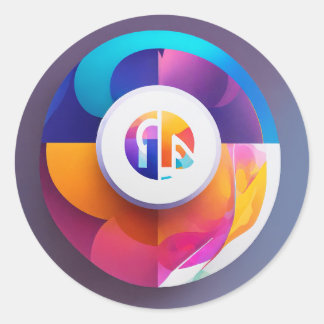 Klassische Round Stickers