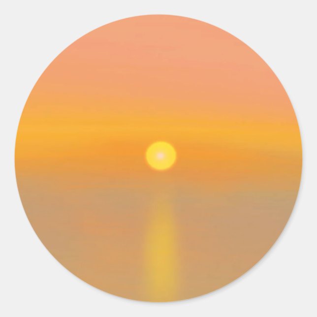 Klassische Round Stickers (Vorderseite)