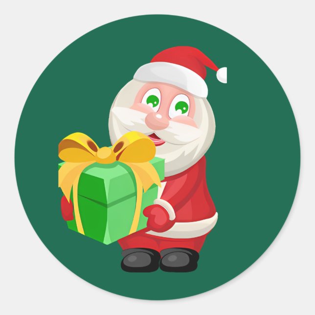 Klassische Round Stickers (Vorderseite)