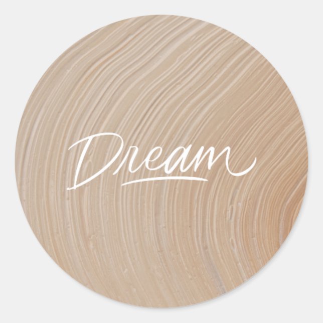 Klassische Round Stickers (Vorderseite)