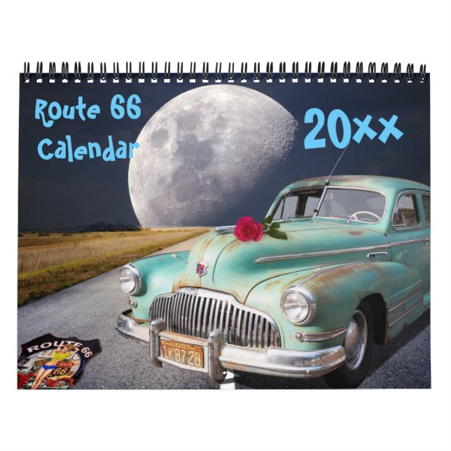 Klassische Route 66 Kalender 2018 (Titelbild)