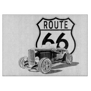 Klassische Route 66 Schneidbretter Schneidebrett