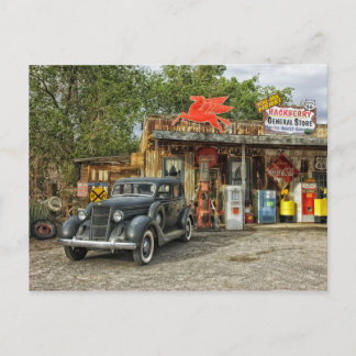 Klassische RT 66 Arizona Postkarte