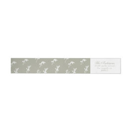 klassische Salbei botanisches Wappen