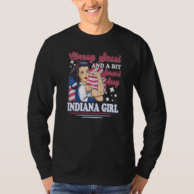 Klassische Sassi und ein bisschen Smart Assi India T-Shirt (Vorderseite)