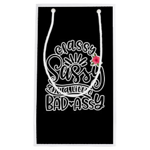 Klassische Sassy und ein wenig schlechte Sassy Sas Kleine Geschenktüte