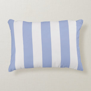 Klassische, schick-blaue Streifen an der Küste Dekokissen