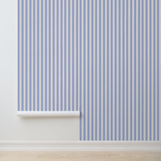 Klassische, schick-blaue Streifen an der Küste Tapete