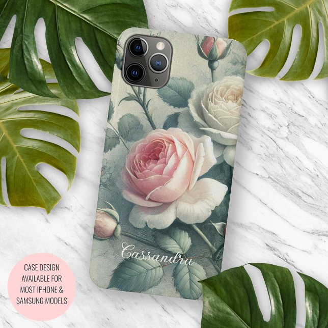 Klassische schicke Rose Kulturelle Sehenswürdigkei Case-Mate iPhone Hülle (Von Creator hochgeladen)