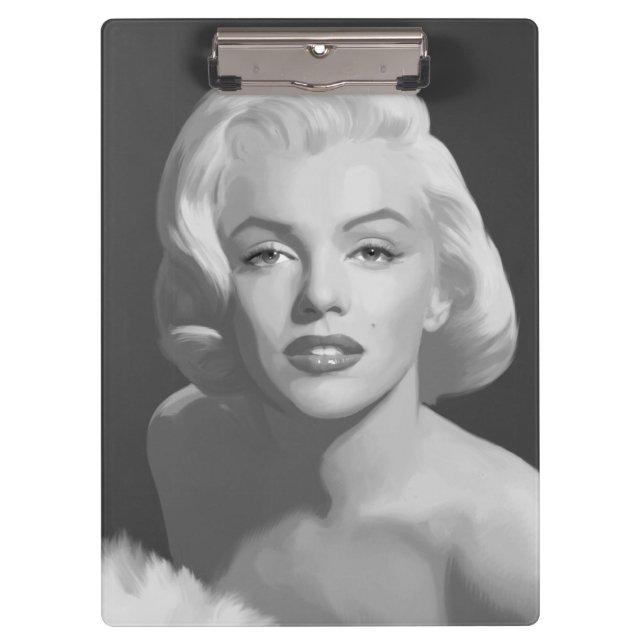 Klassische Schönheit Klemmbrett (Vorderseite)