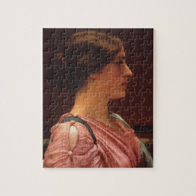 Klassische Schönheit von John William Godward (Vertikal)