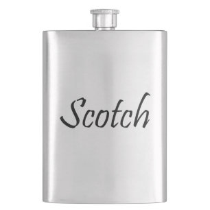 Klassische schottische Flasche Flachmann