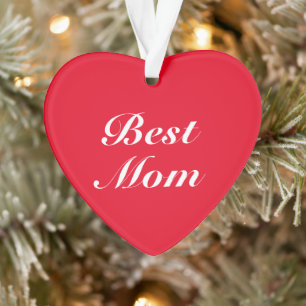 Klassische Schrift mit der besten Mama niedliches  Ornament