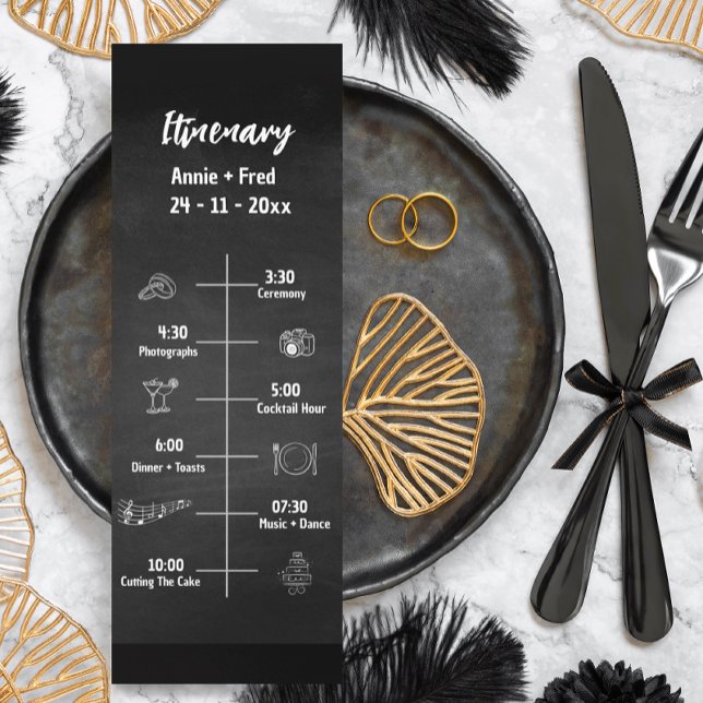 Klassische Script-Hochzeitskarte (Von Creator hochgeladen)