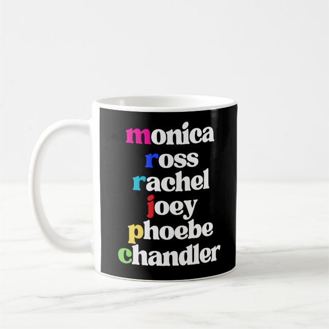 Klassische Sitcom‑Charakter‑Tasse Kaffeetasse (Links)