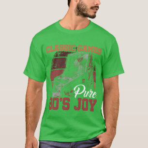 Klassische Spiele Pure 90er Freude Retro-Gamer-Nos T-Shirt