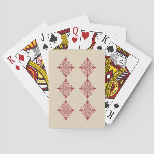Klassische Spielkarte (Rückseite)