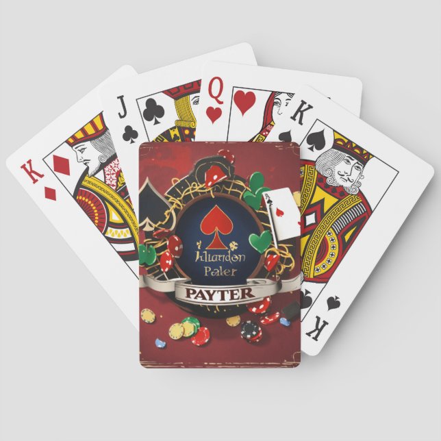 Klassische Spielkarten (Rückseite)